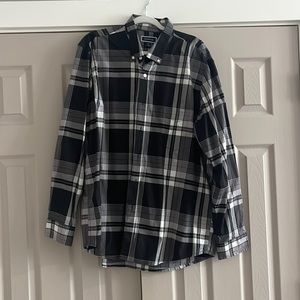 Macys club room men’s long sleeve button down shirt